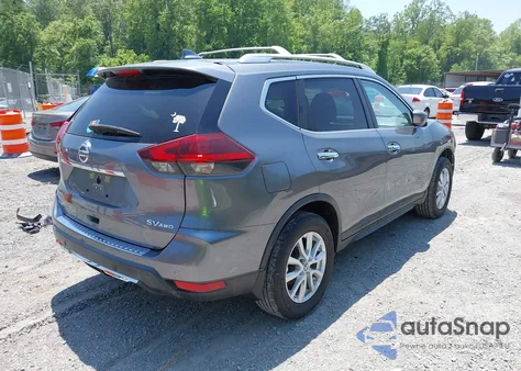 2020 Nissan Rogue Sv Intelligent Awd из США, поврежденный, VIN KNMAT2MV1LP532253